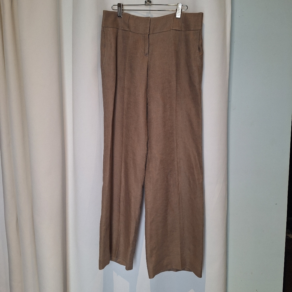Ann Taylor Low Rise Wide Leg Lindsay Pants Size 4